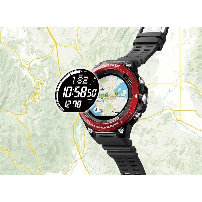 Zegarek Casio Pro Trek Smartwatch WSD-F21HR -RDBGE